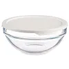 Apvali pietų dėžutė su dangteliu Pasabahce Chefs Balta 595 ml (6 vnt.)