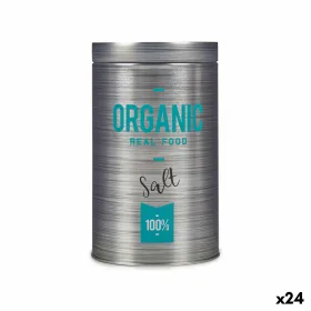 Druskos rūsys Kinvara Organic Pilka Alavas 10,4 x 18,2 x 10,4 cm Druska (24 vnt.)