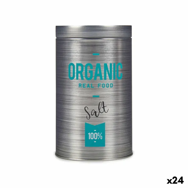 Druskos rūsys Kinvara Organic Pilka Alavas 10,4 x 18,2 x 10,4 cm Druska (24 vnt.)