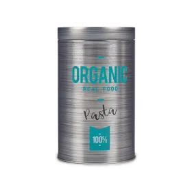 Tin Kinvara Organic Grey Tin 10,4 x 18,2 x 10,4 cm Paste (24 Units)