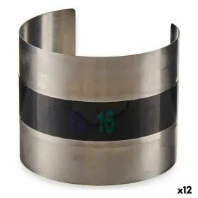 Vīna Termometrs Kinvara Melns Sudrabains Sudrabs Nerūsējošais tērauds (12 gb.)
