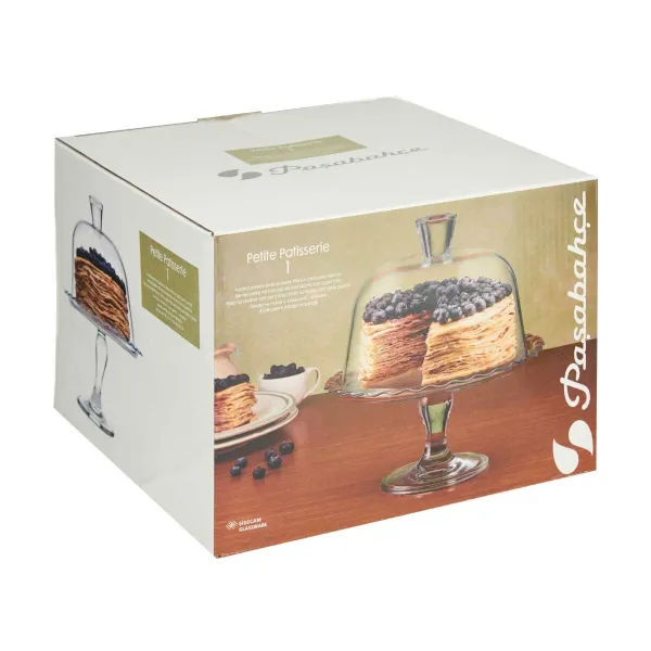 Lunch box Pasabahce Transparent Glass 26 x 26 x 26 cm (2 Units)