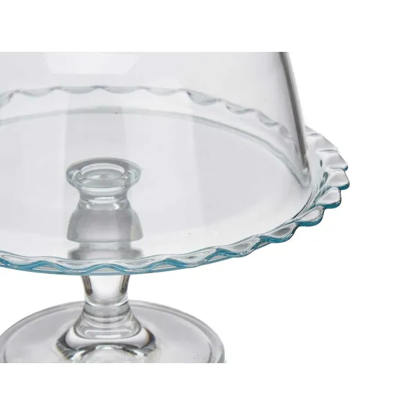 Lunch box Pasabahce Transparent Glass 26 x 26 x 26 cm (2 Units)