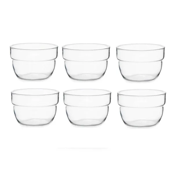 Набор мисок Pasabahce Motto Прозрачный Cтекло 200 ml 29,7 x 6 x 16 cm (8 штук)