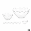 Dubenėlių rinkinys Pasabahce Hasir Skaidrus stiklas 31 x 25,5 x 24,5 cm (2 vnt.)