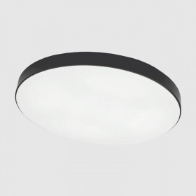Ceiling black LED luminaire "BOSTON" 2x48W