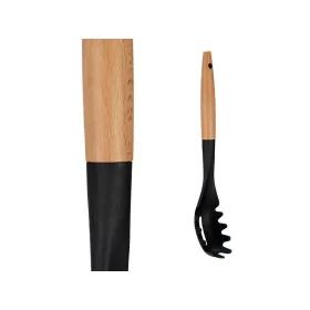 Makaronu Karote Kinvara Melns Dabisks Koks Plastmasa 6 x 33,5 x 6 cm 6 x 33,5 cm (12 gb.)