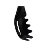 Pasta Spoon Kinvara Black Natural Wood Plastic 6 x 33,5 x 6 cm 6 x 33,5 cm (12 Units)