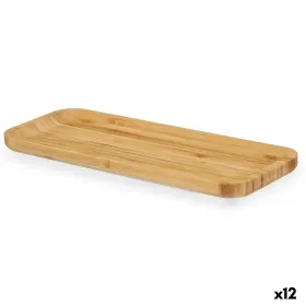 поднос для закусок Kinvara Коричневый 29,5 x 1,6 x 11,5 cm Закуска (12 штук)