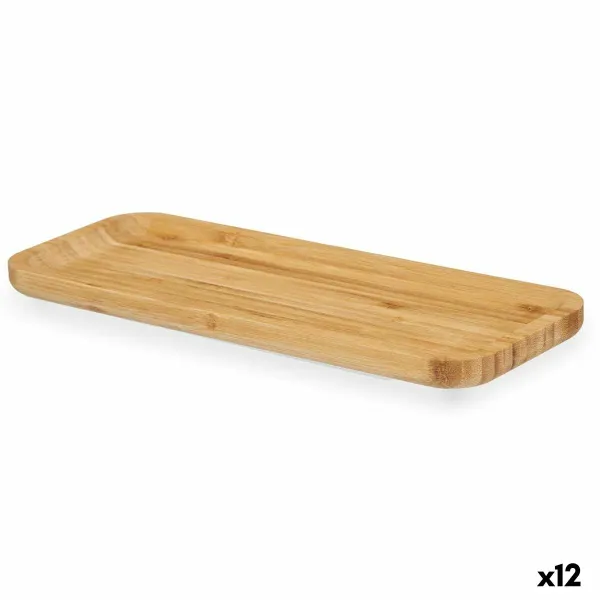 Välipalatarjotin Kinvara Ruskea 29,5 x 1,6 x 11,5 cm Aperitiivi (12 osaa)