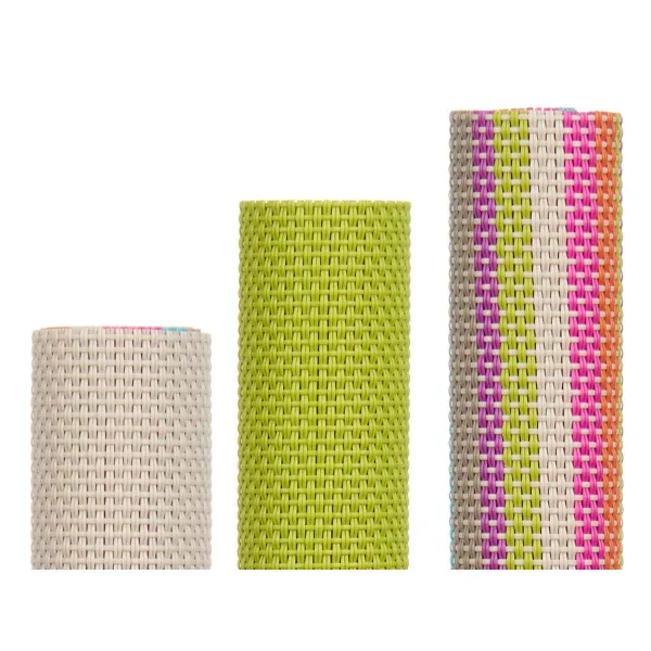 Stalo kilimėlis Kinvara Ruda Žalia Spalvotas 45 x 30 x 0,1 cm 3 x 31 x 3 cm Dryžiai (36 Vienetai)