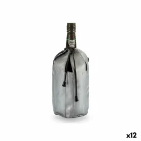 butelių šaldiklis Kinvara Pilka PVC Plastmasinis 12 x 12 x 21,5 cm 20 x 3 x 10 cm 9 x 21 x 4,5 cm 21 x 3,5 x 9 cm (12 vnt.)