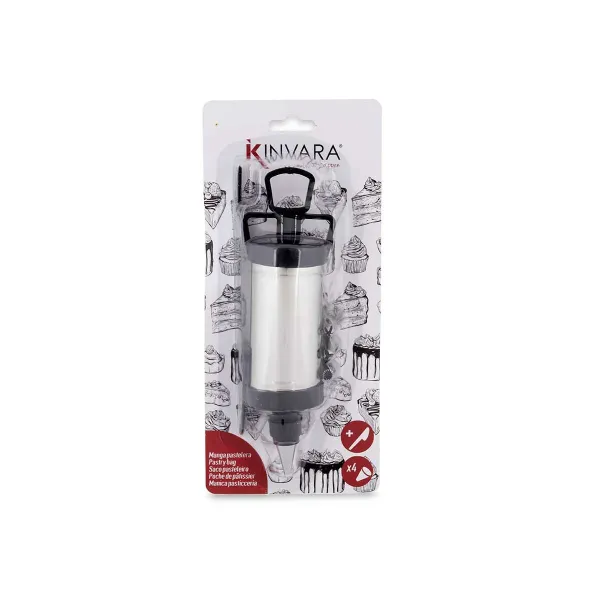 Pursotinpussi Kinvara Musta Hopeinen Hopea Setti (6 osaa)