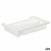 Džiovykla kriauklei Kinvara Balta Plastmasinis 42,5 x 7 x 29,5 cm (24 vnt.)