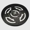 Ceiling light "BOSTON" 2x36W black LED