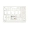 Virtuves Trauku Žāvētājs Kinvara Balts Plastmasa 42,5 x 7 x 29,5 cm (24 gb.)