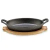Tapasten tarjoiluvuoka Kinvara Ruskea Harmaa Puu 22,5 x 4,5 x 12,5 cm 12,5 x 5 x 22,2 cm (12 osaa)