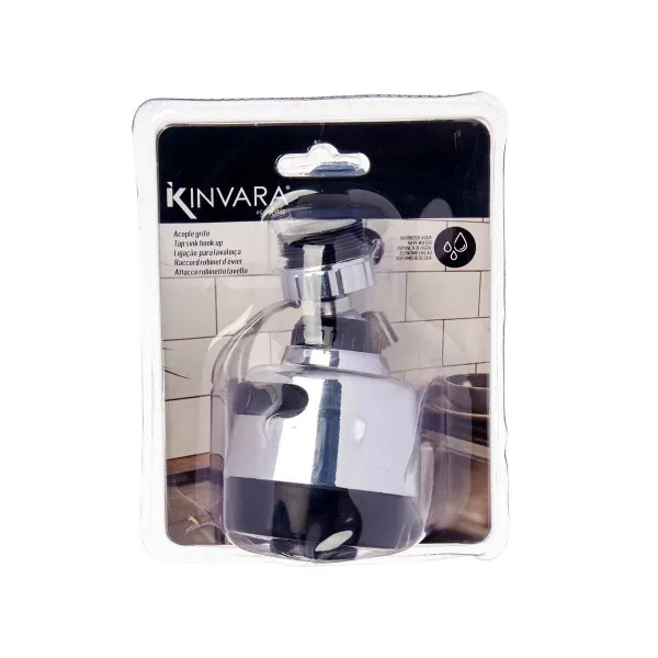 Krāna filtrs Kinvara Metāls Plastmasa 8,5 x 5 x 5 cm Daudzfunkcionāls Liels (6 gb.)