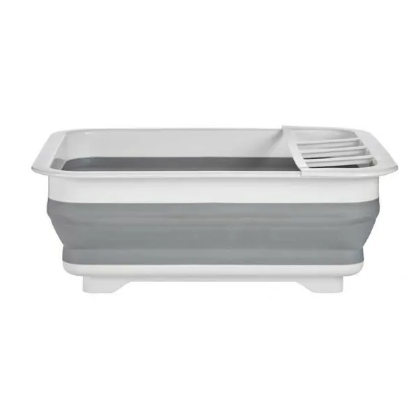 Sulankstoma virtuvinė džiovykla Kinvara Balta Pilka polipropileno TPR 37,9 x 29,3 x 12 cm 38 x 5,4 x 29 cm 29,3 x 5,4 x 37,9 cm 