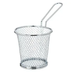 Basket for Presenting Aperitifs Kinvara Silver Metal 15 x 12 x 8 cm 15,5 x 12 x 8 cm (12 Units)