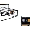 Kahvikapselijärjestelijä Kinvara Ruskea Musta Luonnollinen Metalli Bambu 21 x 57 x 8,5 cm 21 x 7,5 x 31 cm 21 x 8,5 x 31 cm