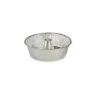 Flan Mould Kinvara Silver Aluminium 25 x 7,7 x 25 cm Disposable Crème Caramel (12 Units)