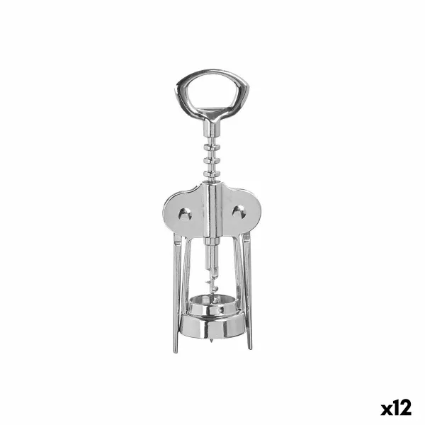 Korkkiruuvi Kinvara Metalli 5,7 x 17 x 4 cm (12 osaa)
