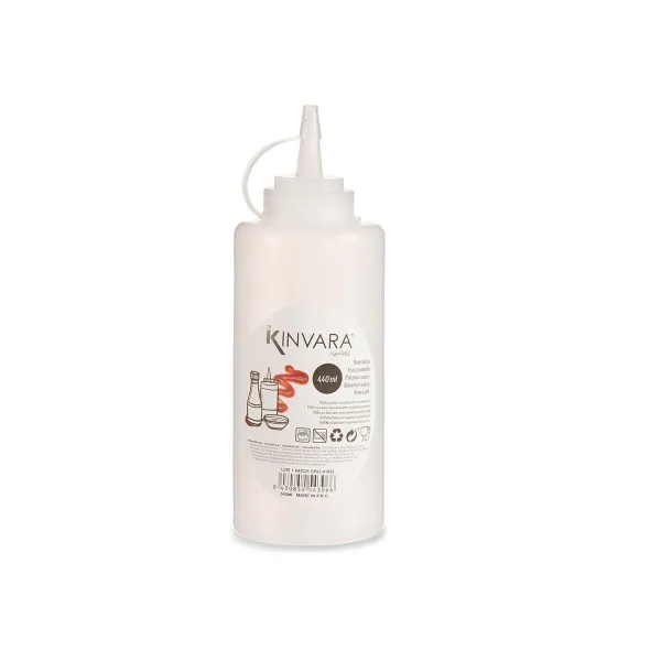 Mērces Trauks Kinvara Caurspīdīgs Plastmasa 400 ml 440 ml 6,5 x 18,3 x 6,5 cm (12 gb.)
