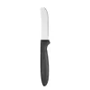 Veitsisetti Kinvara Musta Hopeinen Ruostumaton teräs Muovinen 17 cm 12,5 x 26,2 x 1 cm (12 osaa)