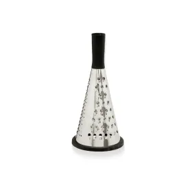 Grater Kinvara Black Silver Stainless steel ABS TPR 11,5 x 24,5 x 11,5 cm (12 Units)