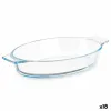 Serviravimo Lėkštė Vivalto Skaidrus Borosilikatinis stiklas 800 ml 27 x 4,5 x 15,8 cm Su rankenomis (18 vnt.)
