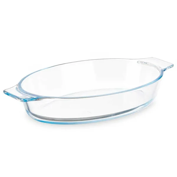 Поднос Vivalto Прозрачный Боросиликатное стекло 800 ml 27 x 4,5 x 15,8 cm С ручками (18 штук)