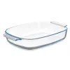 Vuoka Vivalto Läpinäkyvä Borosilikaattilasi 2 L 2L 30,2 x 6 x 19,6 cm 34,5 x 6,4 x 22,5 cm Kahvoilla (12 osaa)