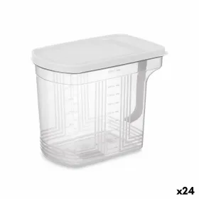 Ruoan säilytysrasia Kinvara Harmaa Läpinäkyvä 2,5 L 20,5 x 17 x 13 cm (24 osaa)