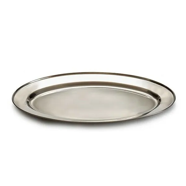 Tray Kinvara Silver Stainless steel 40 x 2,5 x 26,5 cm (24 Units)
