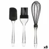 Virtuves Piederumu Komplekts Kinvara Silikona Plastmasa 14,5 x 29 x 5 cm 15,5 x 34 x 6 cm Konditoreja (8 gb.)