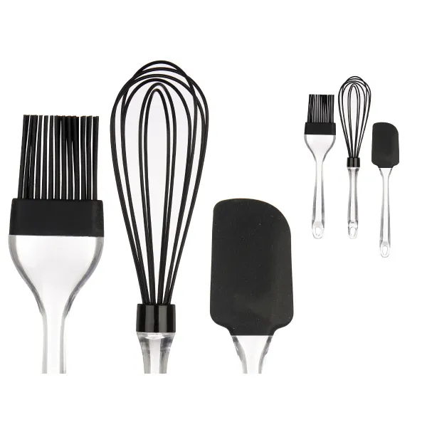 Virtuvės reikmenų rinkinys Kinvara Silikoninis Plastmasinis 14,5 x 29 x 5 cm 15,5 x 34 x 6 cm Kepykla (8 vnt.)