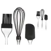 Set of Kitchen Utensils Kinvara Silicone Plastic 14,5 x 29 x 5 cm 15,5 x 34 x 6 cm Bakery (8 Units)