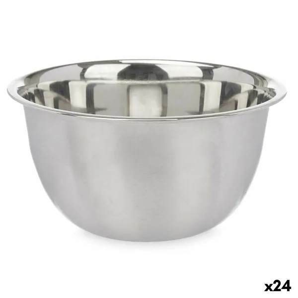 Sekoituskulho Kinvara Hopeinen Hopea Ruostumaton teräs Teräs 3,6 L 24 x 12,5 x 24 cm (24 osaa)