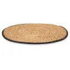 Table Mat Kinvara Black Cotton Marine algae 35 x 0,6 x 35 cm (24 Units)
