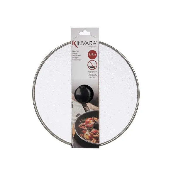 Cepešpannas Vāks Kinvara Metāls Tērauds 29 x 2 x 29 cm Grills (24 gb.)
