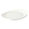Plokščia lėkštė Vivalto Balta Opalinis stiklas 30,5 x 3 x 26 cm (18 vnt.)