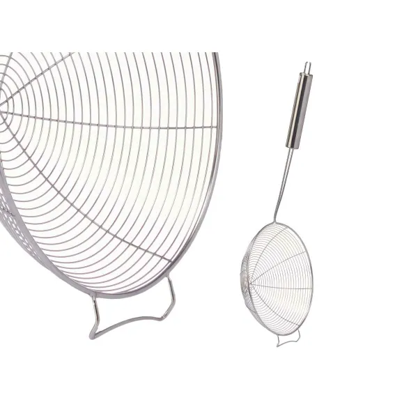 Skimmer Kinvara Metal Stainless steel Steel 17 x 44,5 x 6 cm (24 Units)