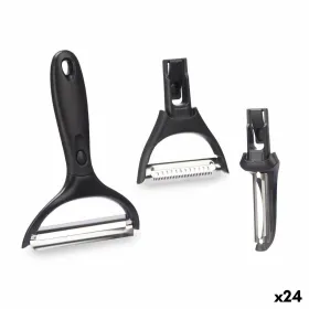 Kuorijasarja Kinvara Metalli Ruostumaton teräs polypropeeni ABS 14,5 x 22 x 2,5 cm Vaihdettavat päät 3 Kappaletta (24 osaa)