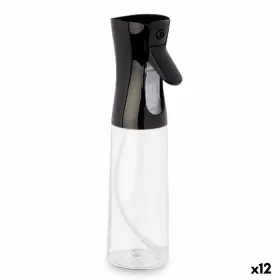 Aliejaus arba acto purškimo butelis Kinvara Juoda Skaidrus Polietilenas polipropileno polistirenas PET 300 ml 8 x 24 x 6 cm (12 