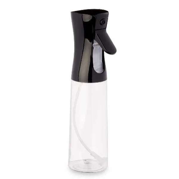 Oil or Vinegar Spray Bottle Kinvara Black Transparent Polyethylene polypropylene polystyrene PET 300 ml 8 x 24 x 6 cm (12 Units)