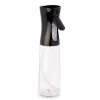 Oil or Vinegar Spray Bottle Kinvara Black Transparent Polyethylene polypropylene polystyrene PET 300 ml 8 x 24 x 6 cm (12 Units)