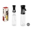 Eļļas vai Etiķa Izsmidzinātājs Kinvara Melns Caurspīdīgs Polietilēns polipropilēns polistirols PET 300 ml 8 x 24 x 6 cm (12 gb.)