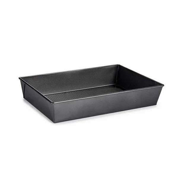 Stačiakampė liejimo forma Kinvara Tamsiai pilka Metalinis Anglies plienas 24 x 6,5 x 36,5 cm 36,5 x 6 x 24 cm (12 vnt.)