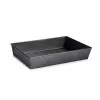 Rectangular Mould Kinvara Dark grey Metal Carbon steel 24 x 6,5 x 36,5 cm 36,5 x 6 x 24 cm (12 Units)